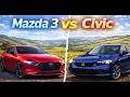 Which Is Better The 2026 Mazda 3 Vs The Honda Civic