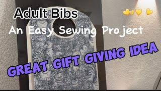 Sewing Tutorial Making a Bib