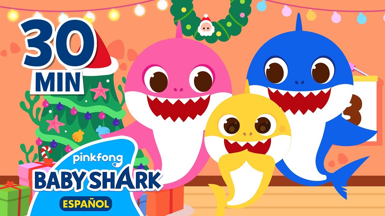 🎄Canciones de Navidad de Tiburón Bebé | Villancicos | Baby Shark en español