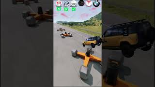 You won’t guess which 2 cars survived…  #beamngshorts #beamng #carvs #gamingshorts #beamngdrive