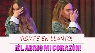 Belinda lloró al escuchar la canción que le compuso Christian Nodal