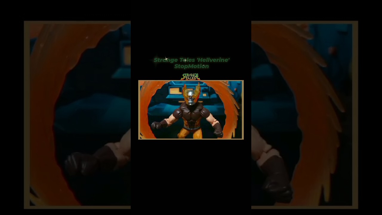 Marvel Legends Strange Tales Weapon of Vengeance Hellverine StopMotion 'weapons' 