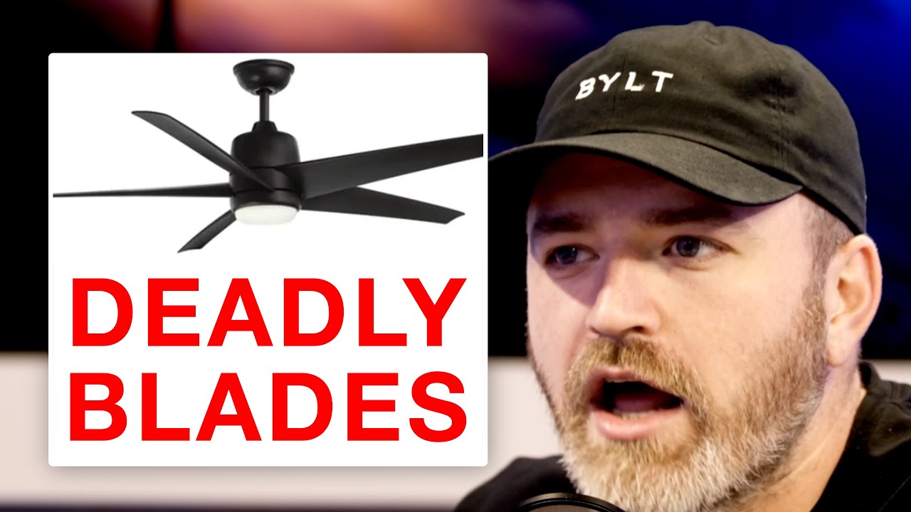 Huge Ceiling Fan Recall, Dangerous Blades... YouTube