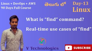 Day_13 | AWS DevOps 90 Days course | Linux | Nagireddy | VTechnologies