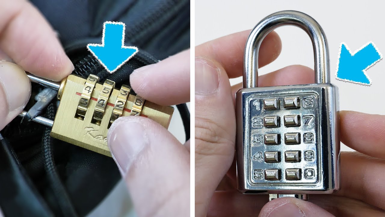 密碼鎖忘記密碼 打不開怎麼辦 4個方法 輕鬆解開密碼鎖頭 Youtube