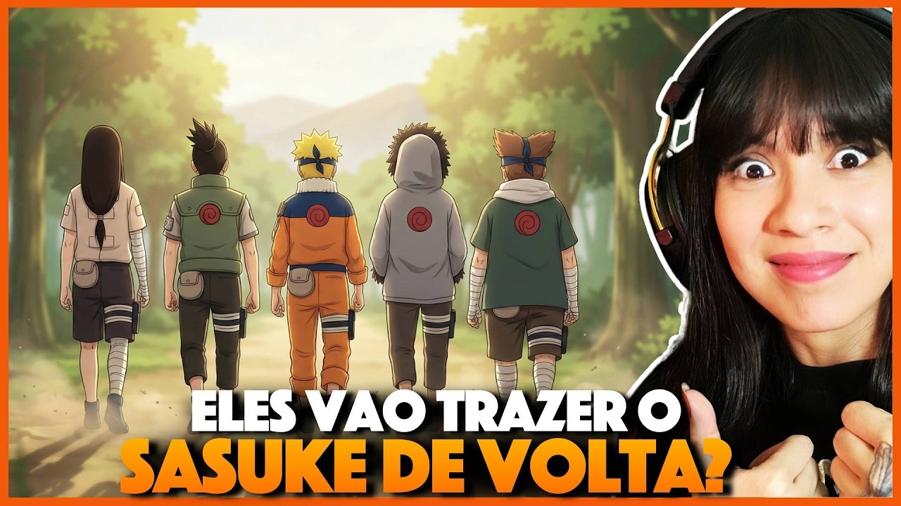 [REACT] A MISSÃO em busca do SASUKE!   Ep 108-110
