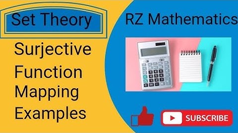 What is Surjective Function OR Onto Function||Urdu, Hindi||By Rz Mathematics |