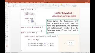 Module 10: Inheritance and polymorphism3