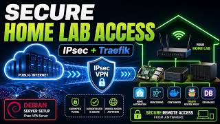 FRITZ!Box IPsec VPN + Traefik Setup | Secure Home Lab