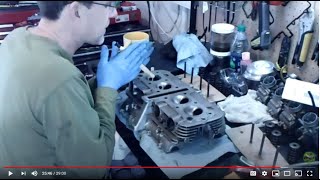 Valve Removal And Lapping (Grinding) - Gs550 Cafe Racer (Part 16) - Youtube