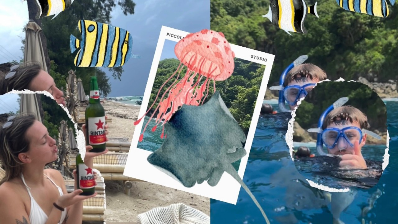 Simmar med Manta Rays i Indonesien!!!🇮🇩🌴