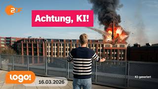 Reporter Johannes checkt: Wie erkennen KI-Forscher Fakes? | logo!-Nachrichten vom 16.3.26