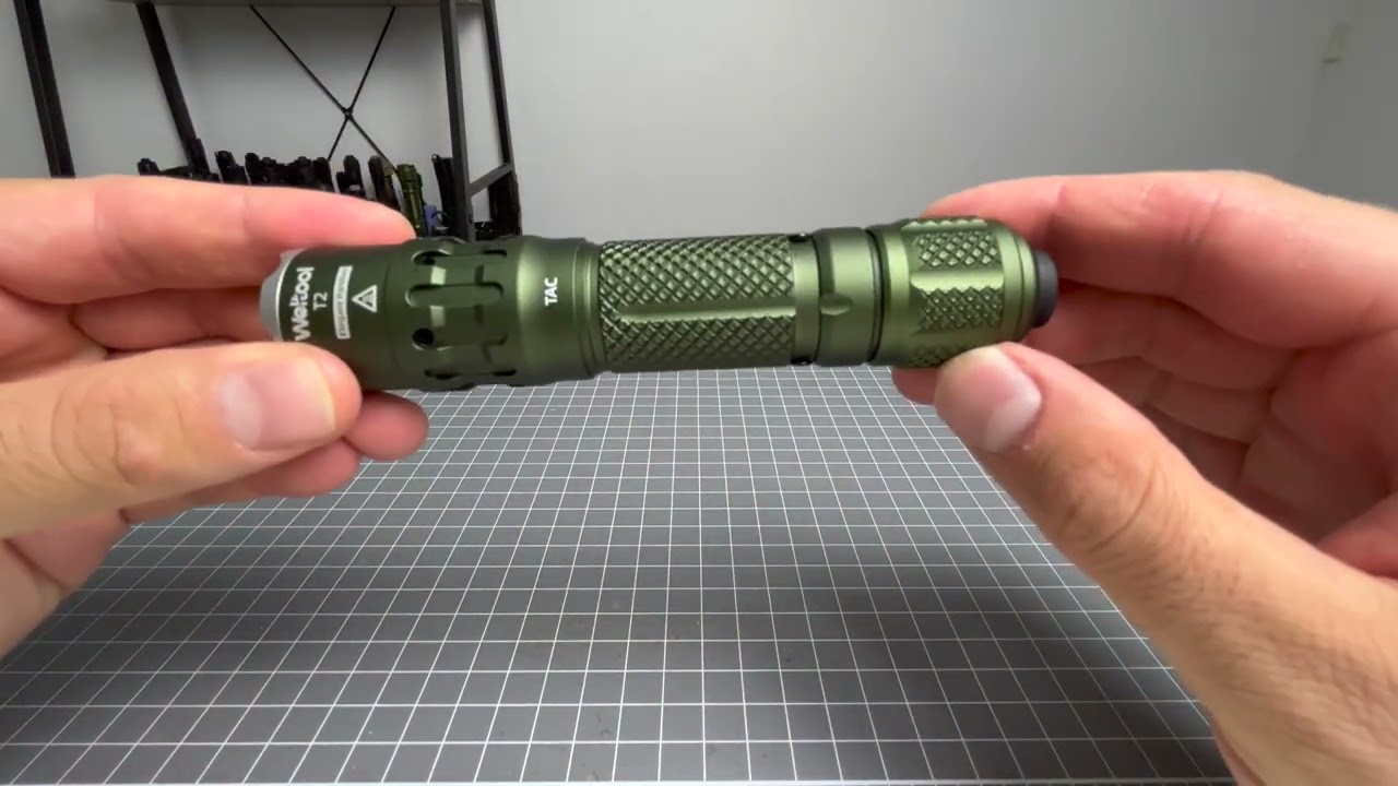 Weltool T2 TAC is the PERFECT self-defence light that incorporates