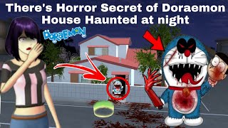 سر رعب منزل دورايمون There Horror Secret Doraemon House Haunted at night | SAKURA SCHOOL SIMULATOR