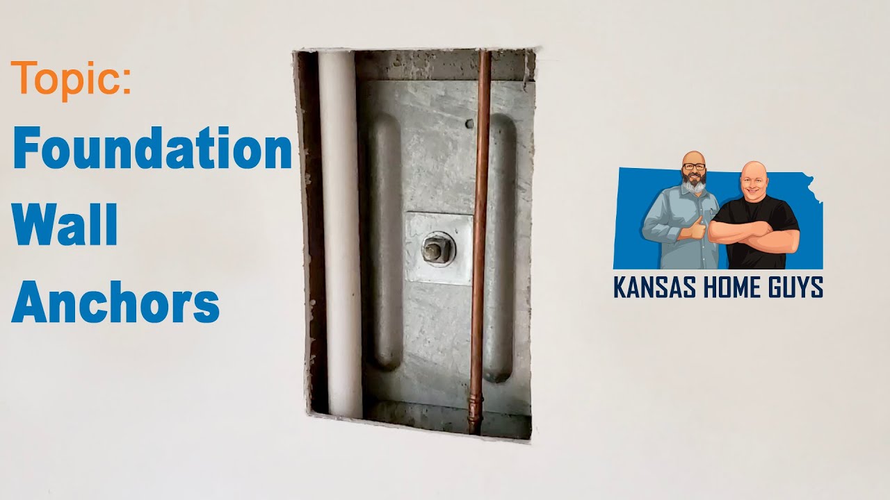 Topic Foundation Wall Anchors Kansas Home Guys YouTube