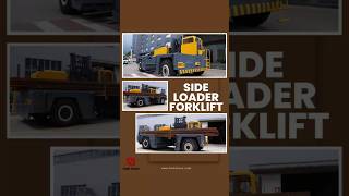 Sideloader Forklift Operation!!