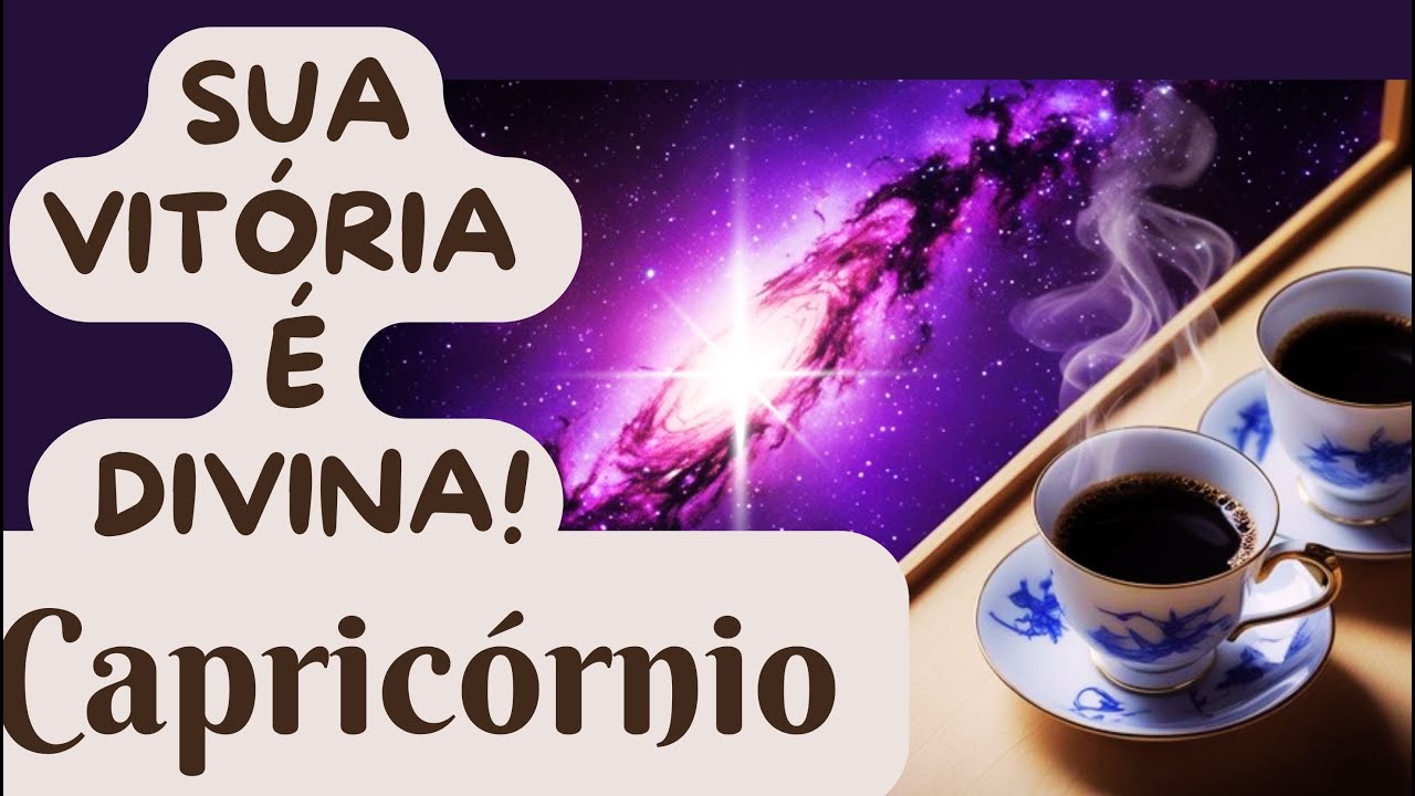 CAPRICÓRNIO ♑☕UMA INTERVENÇÃO DIVINA TE LEVA À VITÓRIA!🌟💫✨