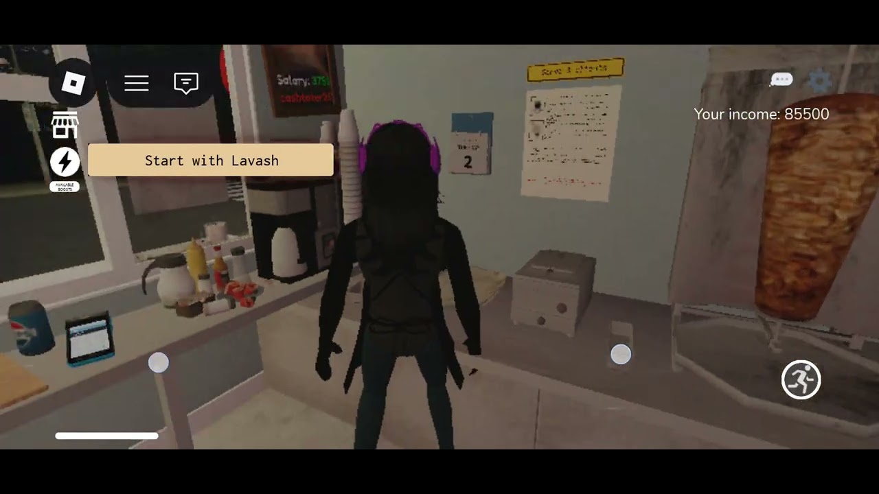 Scary shawarma kiosk 😱👹🌯