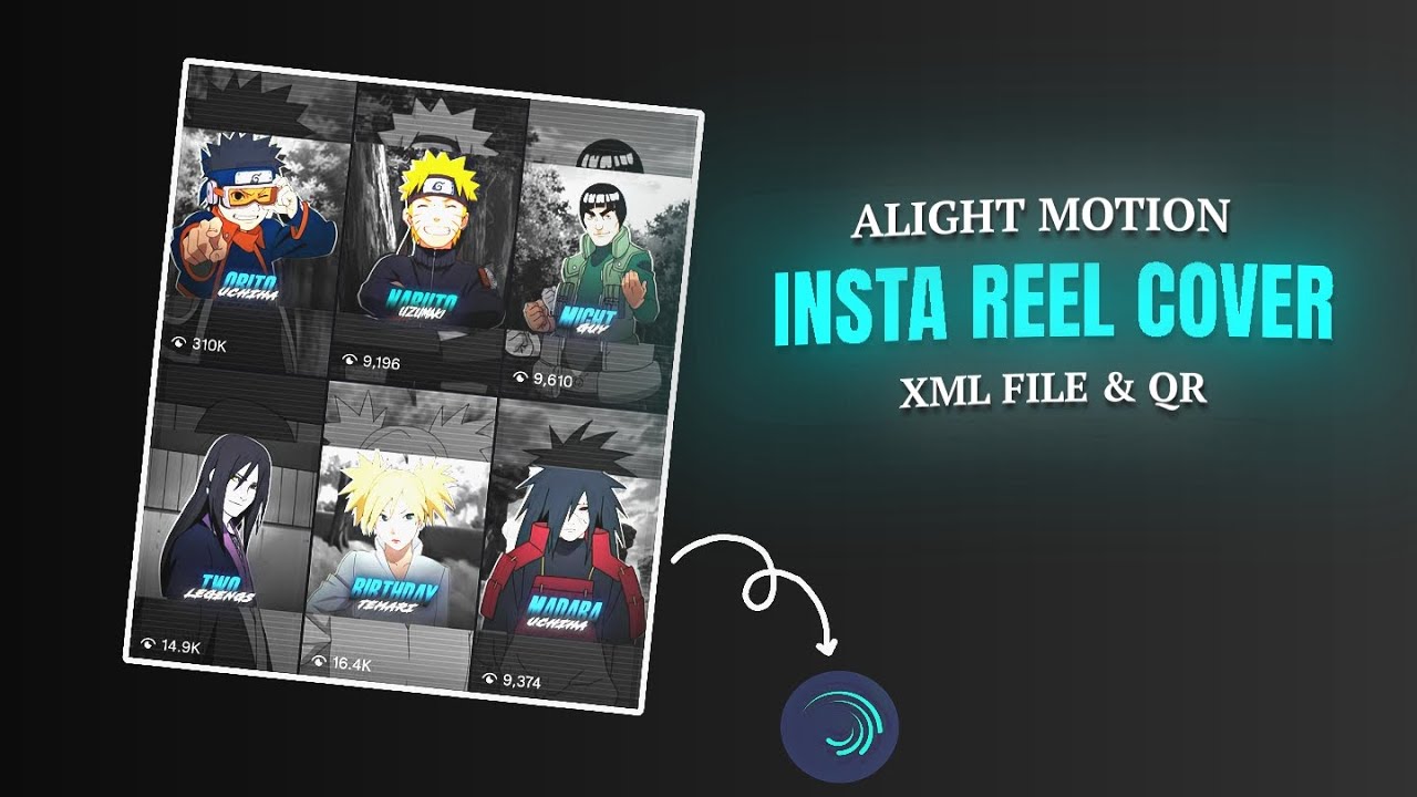 ⚡『𝗟𝗜𝗡𝗞 + 𝗫𝗠𝗟 + 𝗤𝗥』┃ 𝗜𝗡𝗦𝗧𝗔𝗚𝗥𝗔𝗠 𝗥𝗘𝗘𝗟 𝗖𝗢𝗩𝗘𝗥  ┃ 𝗔𝗟𝗜𝗚𝗛𝗧 𝗠𝗢𝗧𝗜𝗢𝗡 