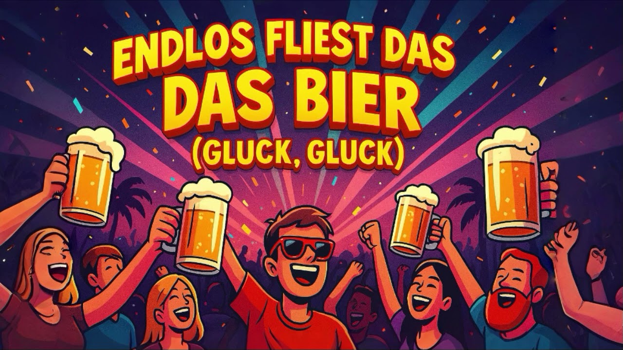 Endlos fließt das Bier (Gluck, Gluck) Party-Hits