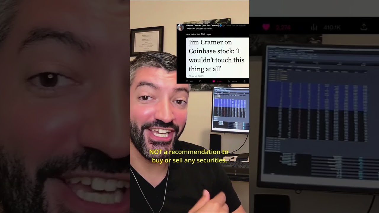 Stock Market Confession - Inverse Cramer Trade #stockmarket #stocks