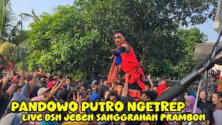 Bantengan mberot||Pandowo Putro ngetrep live jeben Sanggrahan prambon Nganjuk