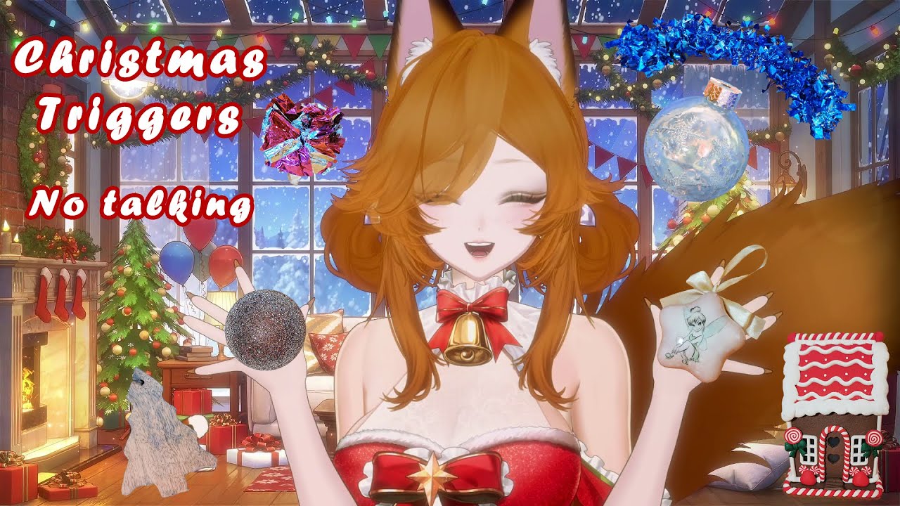 💤ASMR💤 No talking~ Christmas Triggers