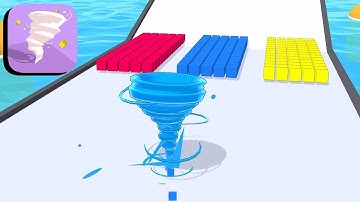 Crazy Tornado Colors   MAX LEVEL Funny Gameplay