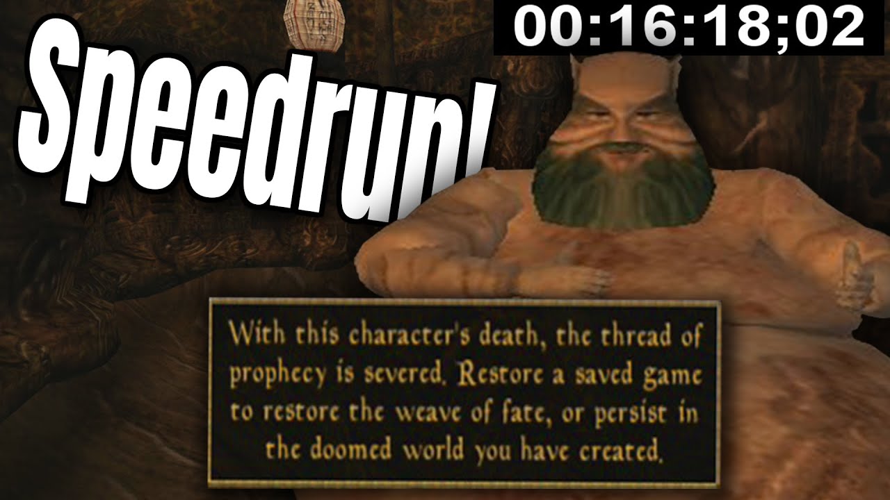 Eradicate the Dwemer Speedrun! (Morrowind) - YouTube