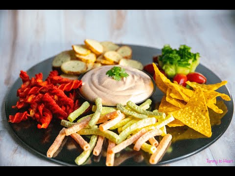 Eggless Chatpata Mayo - great way to enjoy your snacks / how to make homemade mayonnaise