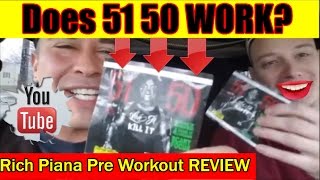 Rich Piana 5% Nutrition 51 50 Pre Workout Supplement Review - Does It WORK?