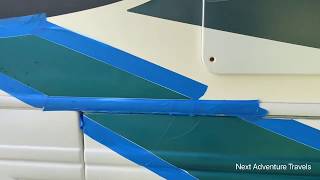 Rustoleum / best tip to paint and upgrade old stripes with Rustoleum on 2003 Rv
