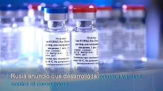 Rusia anuncia primera vacuna contra el coronavirus | AFP