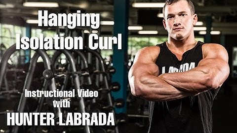 Hunter Labrada - Hanging Isolation Curl - Instructions / Tips
