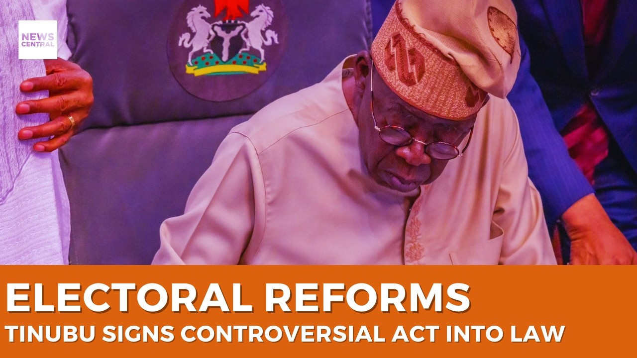 Electoral Reforms: President Tinubu Signs Controversial Act Into Law