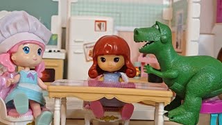 Ms Pink ile Pizza yapiyoruz ve kaybolmaktan korkmuyoruz 
