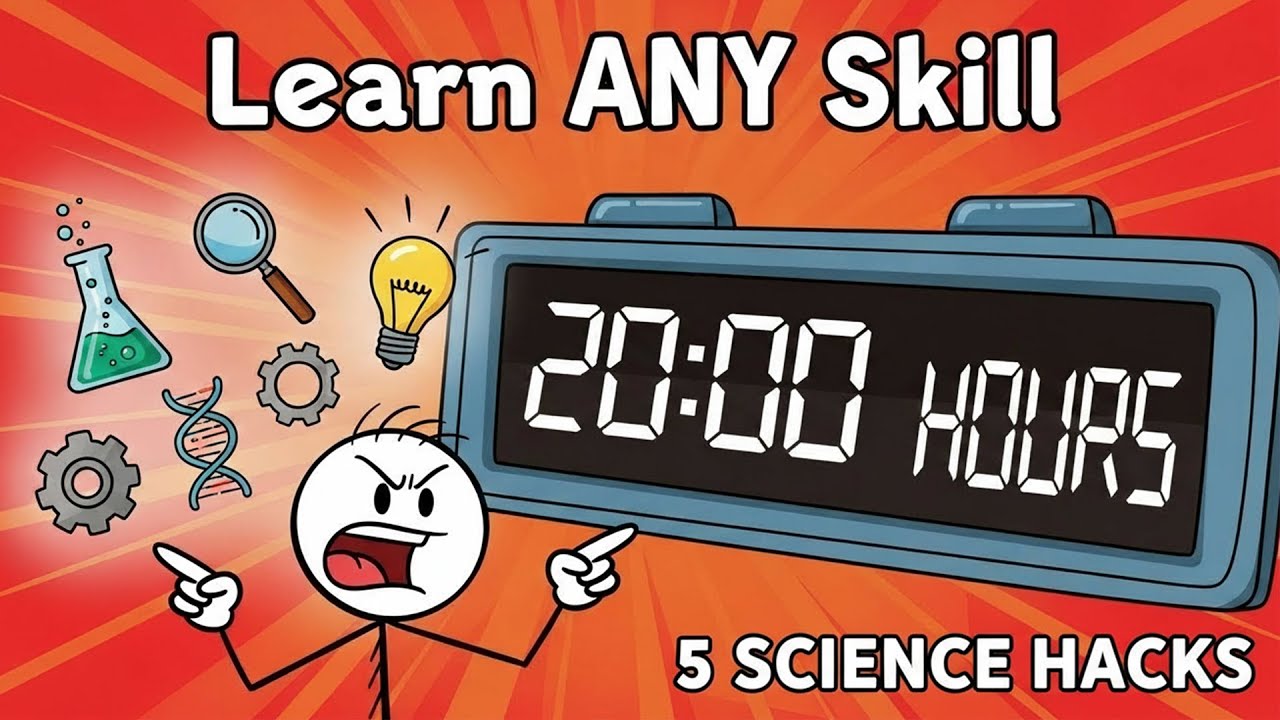 💡 UNLOCK 5 SCIENTIFIC SECRETS: MASTER ANY NEW SKILL IN JUST 20 HOURS (10x Faster Learning)