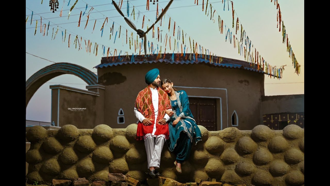 wedding Anniversary Waheguru singh Gill weds Harmanjot kaur - YouTube