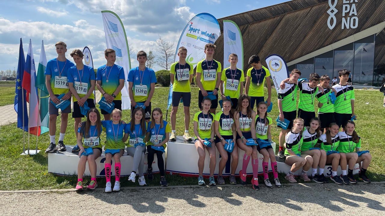 OŠ J. Dalmatina na Državnem Ekipnem prvenstvu v Krosu 2023 - Murska Sobota