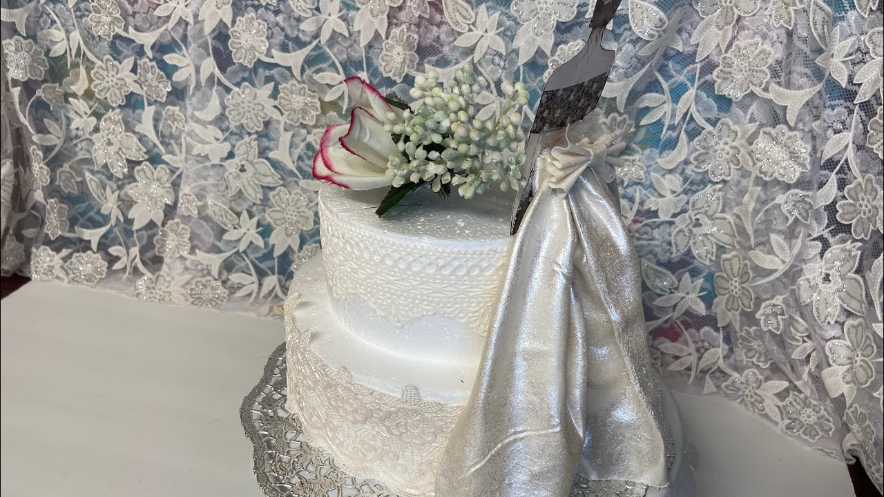 Как сделать кружево и съедобную ткань без глицерина