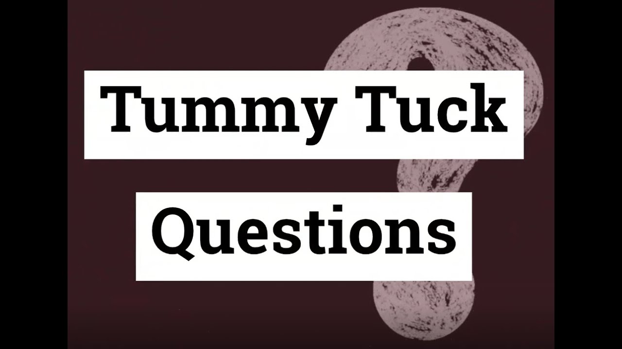 Tummy Tuck Questions | Dr. George Chatson