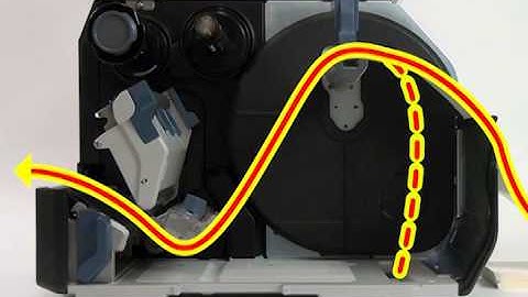 How to Replace Paper Fanfold Standard for CL6NX