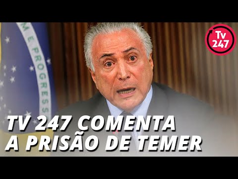 hangouts on air alternative TV 247 comenta a prisão de Temer