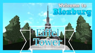 Best Bloxburg Eiffel Tower (Speedbuild)