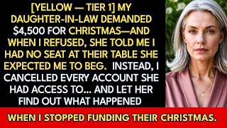 Don't Expect a Place at Our Christmas Table My Daughter-in-Law Said—Because I Refused to Cover...