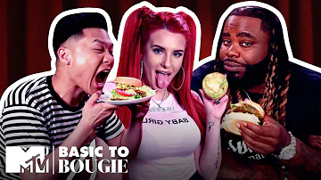Justina Valentine Returns For Veggie Burgers & Frog Legs | Basic to Bougie Season 3 | MTV