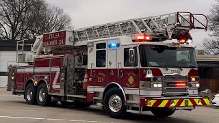 *HORN* Tulsa Fire Department Ladder 124 Responding from Quarters by FireAlley 881 views 4 months ago 38 seconds