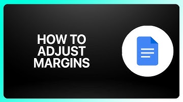 How To Adjust Margins In Google Docs 2025! Tutorial