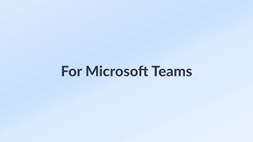 ** NEW ** Teleprompter on Teams!