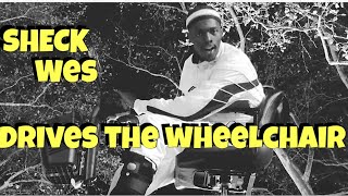 Sheck Wes Drives The Wheelchair Sheck Wes Memes